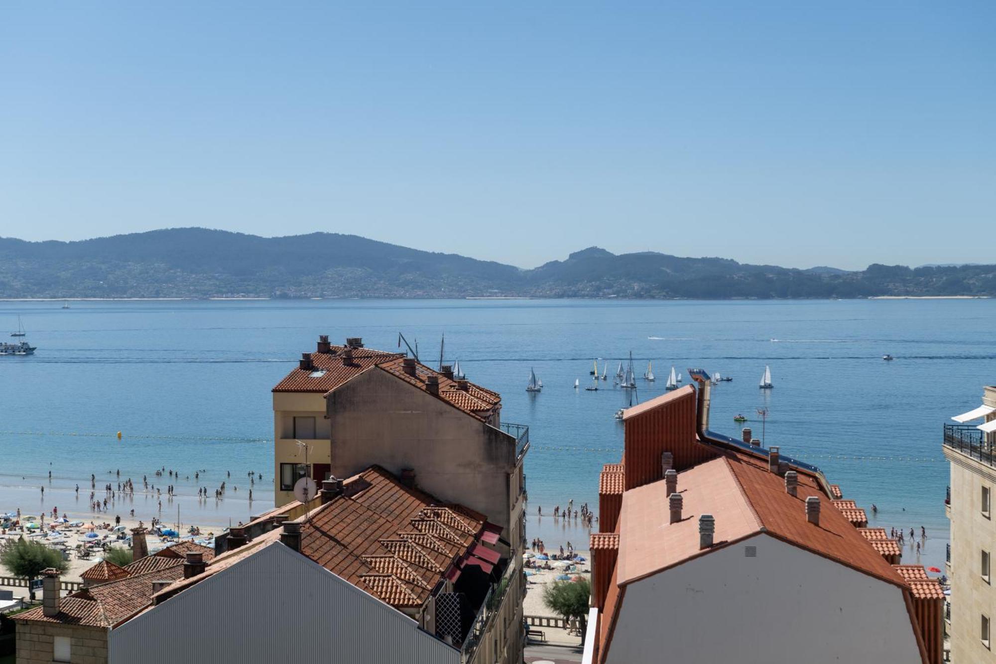 Atico De Lux Sanxenxo Lägenhet Exteriör bild