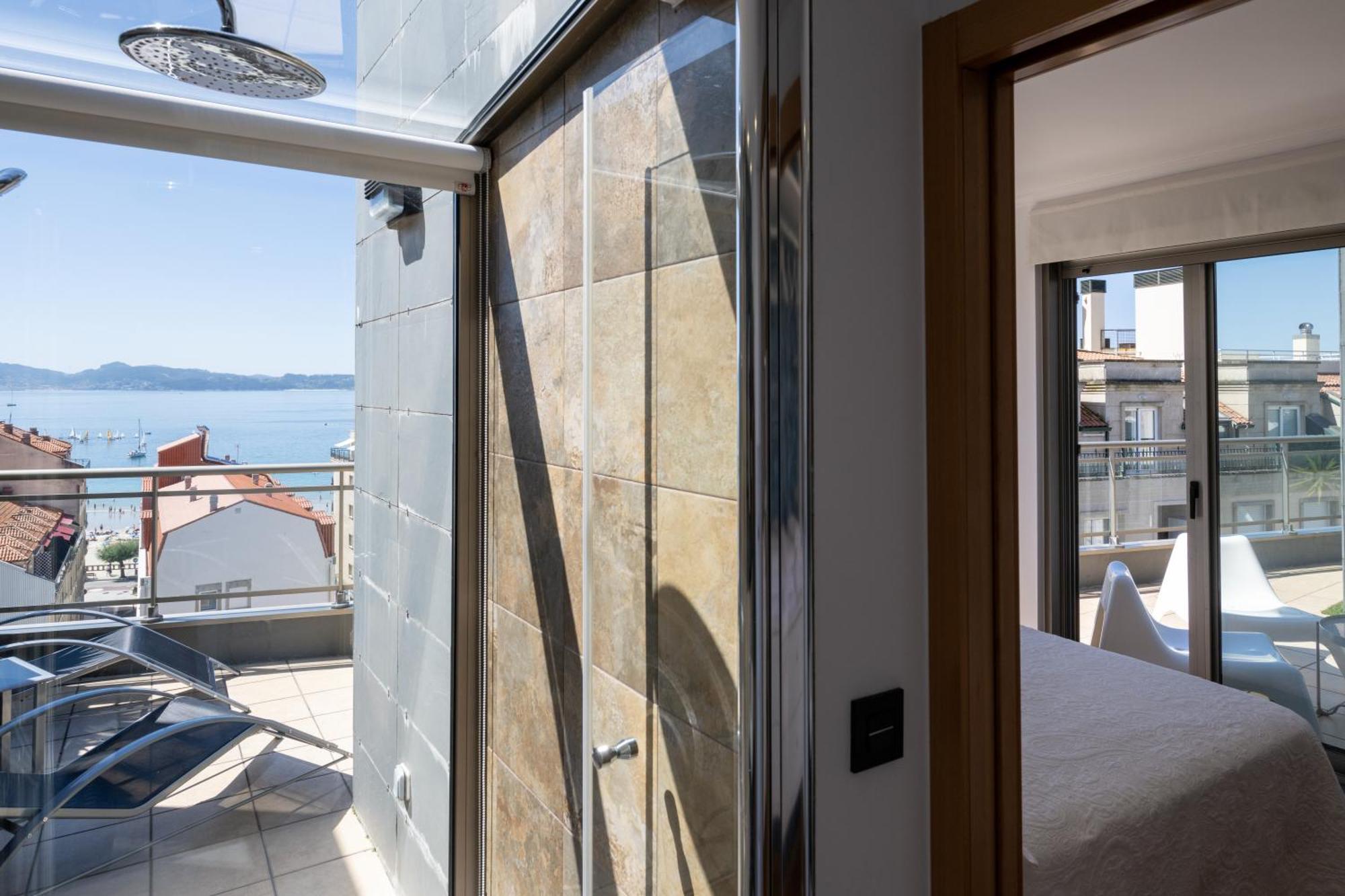 Atico De Lux Sanxenxo Lägenhet Exteriör bild